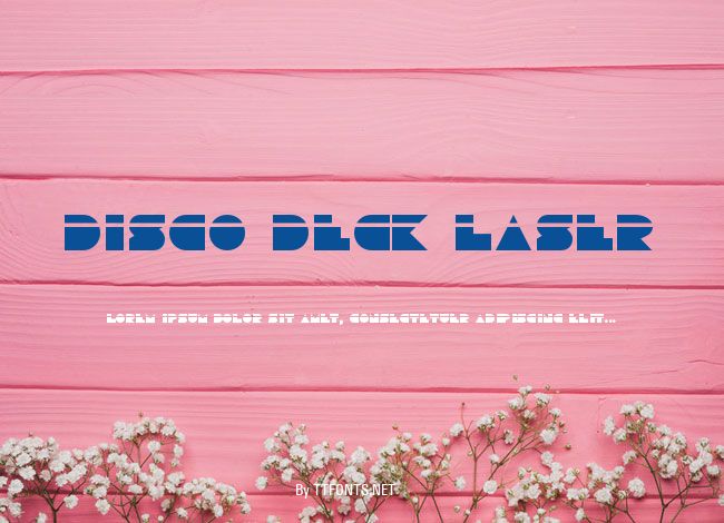 Disco Deck Laser example